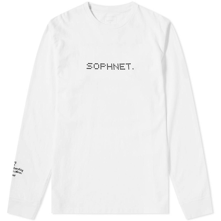 Photo: SOPHNET. Long Sleeve Time C-1 Substrate Tee