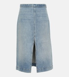 Khaite Fraser denim skirt