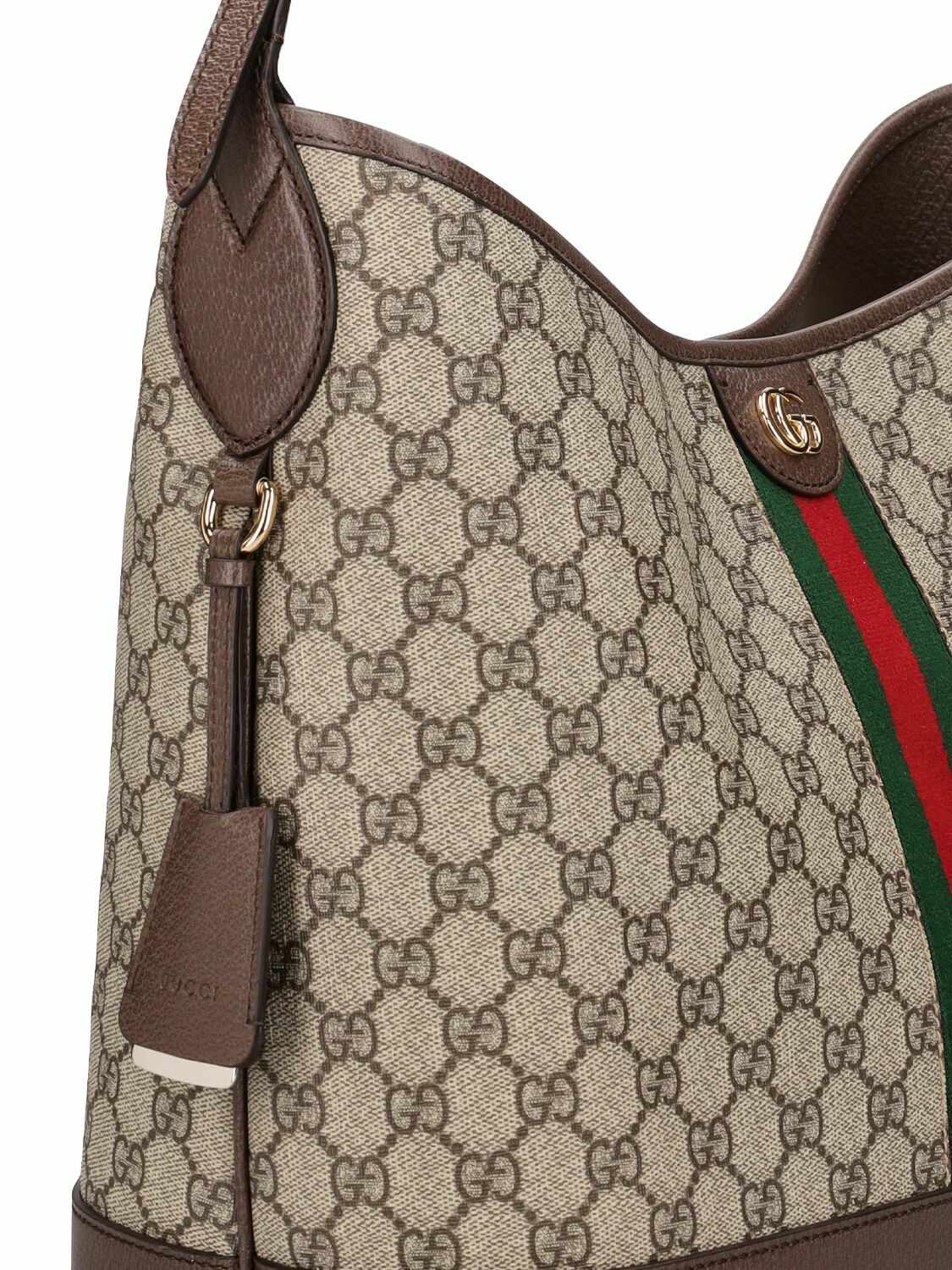 GUCCI - Medium Ophidia Gg Canvas Hobo Bag