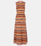 Ulla Johnson Fauna striped cotton-blend minidress