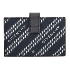Givenchy Navy Diagonal Logo Wallet