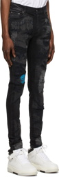 AMIRI Black Distressed Jeans