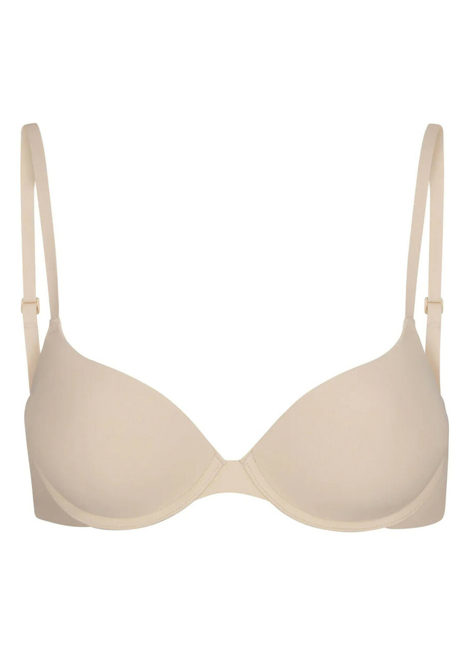 Skims Stretch-jersey Push-up bra Cream