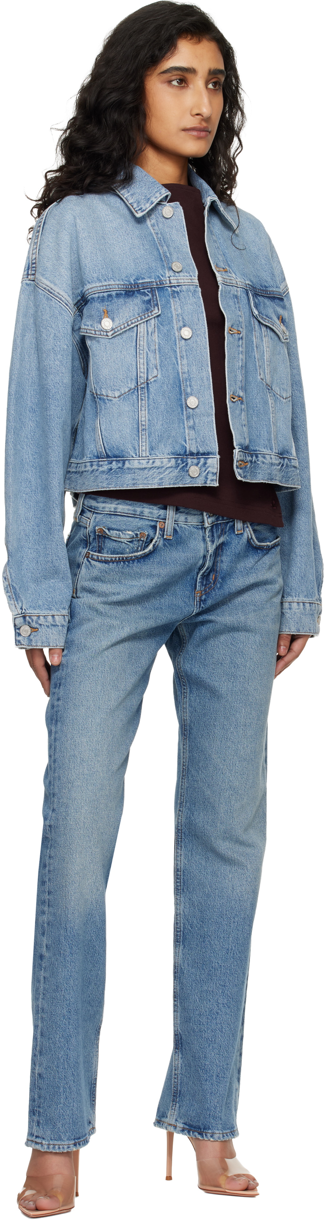 AGOLDE Blue Palmer Denim Jacket