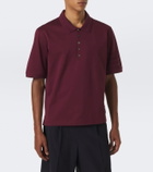 Thom Browne 4-Bar cotton polo shirt
