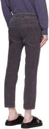Remi Relief Purple Paneled Trousers