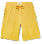 Reigning Champ - Loopback Pima Cotton-Jersey Drawstring Shorts - Yellow