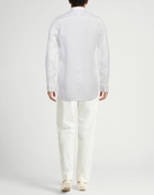 120% Lino Mens Shirt in White