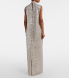Taller Marmo Miami sequined gown