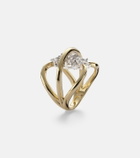 Yeprem Golden Strada 18kt gold ring with diamonds