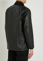 Barbour Bedale Waxed Cotton Jacket Black