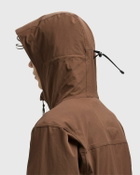 Parel studios Teide Jacket Brown Mens Windbreaker