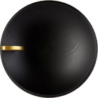L'OBJET Black & Gold Kelly Behun Edition Leaf Oval Bowl