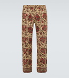 Dries Van Noten - Printed cotton straight pants