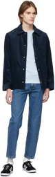 A.P.C. Navy Stefano Jacket