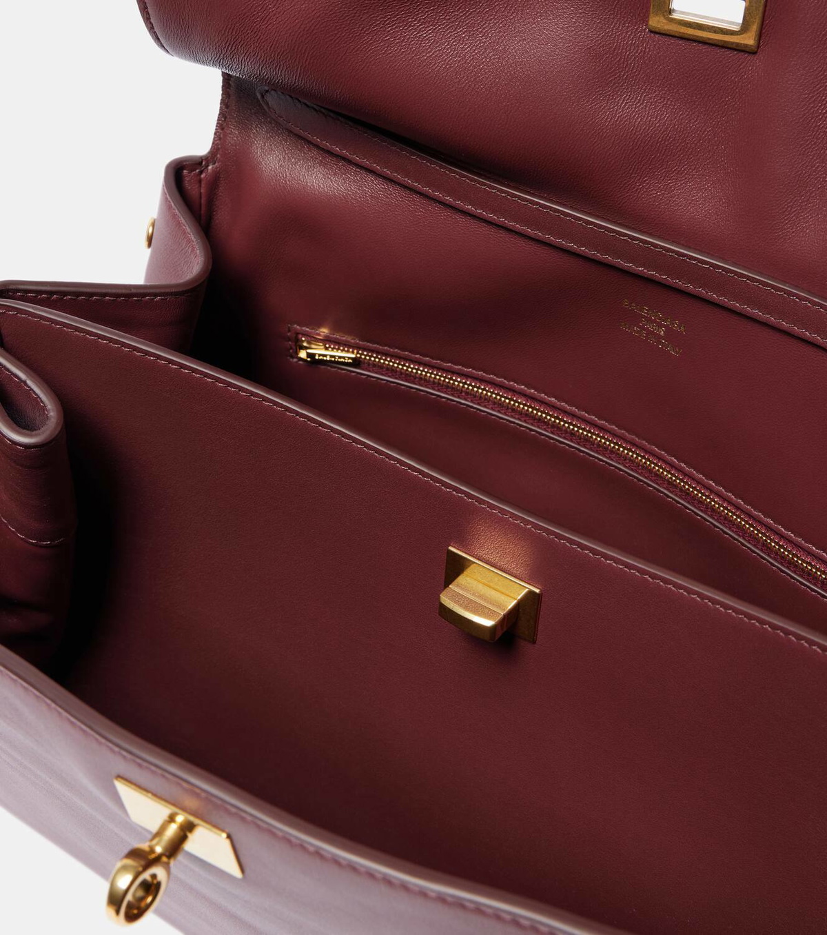 Balenciaga Rodeo leather tote bag