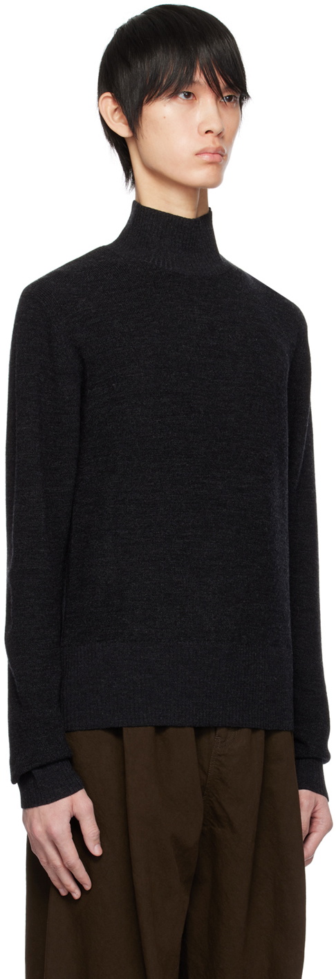 Mark Kenly Domino Tan Studio Gray Kristopher Turtleneck
