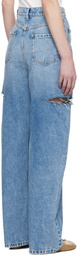 Maison Margiela Blue Slash Jeans