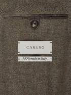 Caruso - Aida Wool and Cashmere-Blend Twill Blazer - Gray