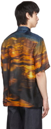 Dries Van Noten Multicolor Graphic Print Shirt