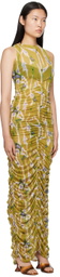 BINYA Green Lisa Maxi Dress