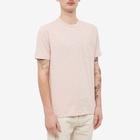 YMC Men's Wild Ones Striped T-Shirt in Stone/Pink