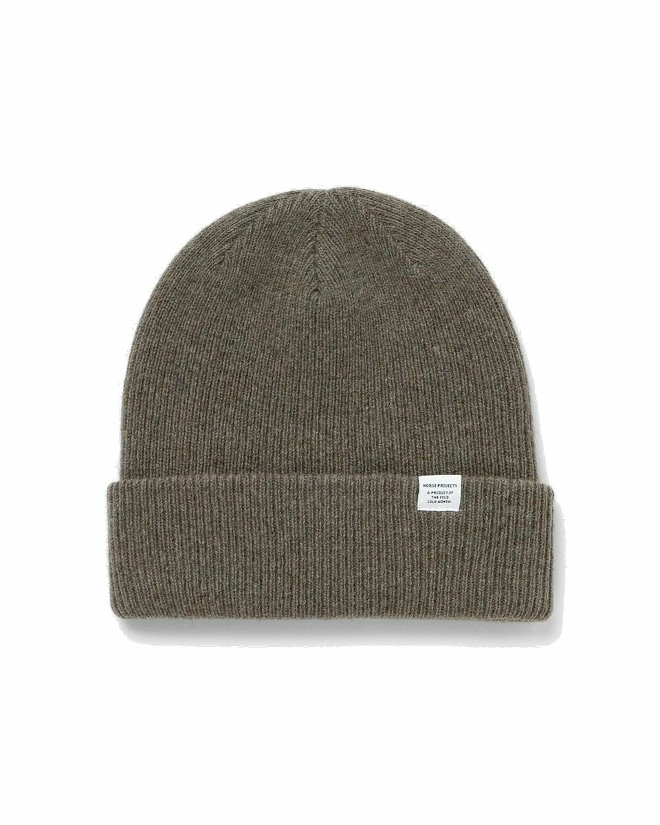 Photo: Norse Projects Norse Beanie Green - Mens - Beanies