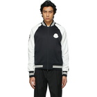 Moncler Black and White Maglia Cardigan