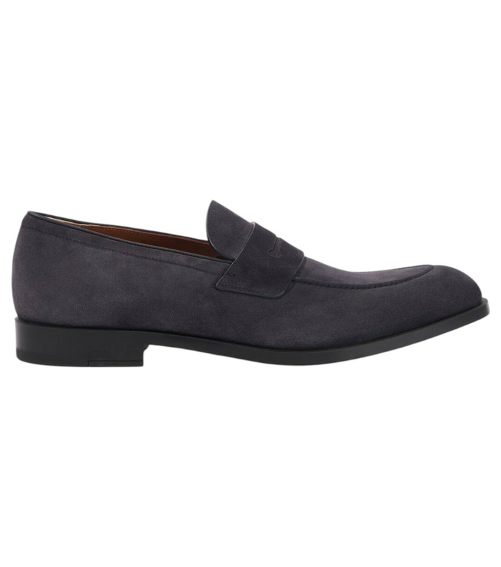 Photo: Zegna New Classic leather penny loafers