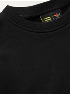 ADIDAS CONSORTIUM - Pharrell Williams Basics Loopback Cotton-Jersey Sweatshirt - Black
