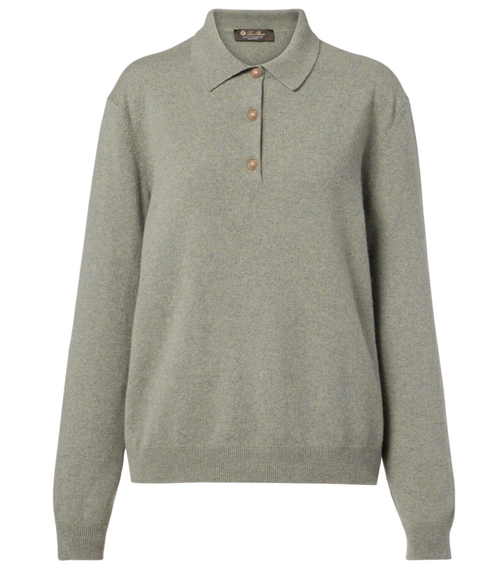 Photo: Loro Piana Classic cashmere polo sweater