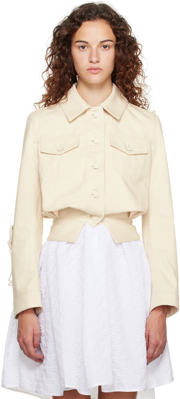 Photo: Cecilie Bahnsen Beige Sean Denim Jacket