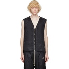 Rick Owens Black Moncler Edition Down Moapa Vest