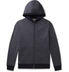 Loro Piana - Cashmere and Silk-Blend Zip-Up Hoodie - Blue
