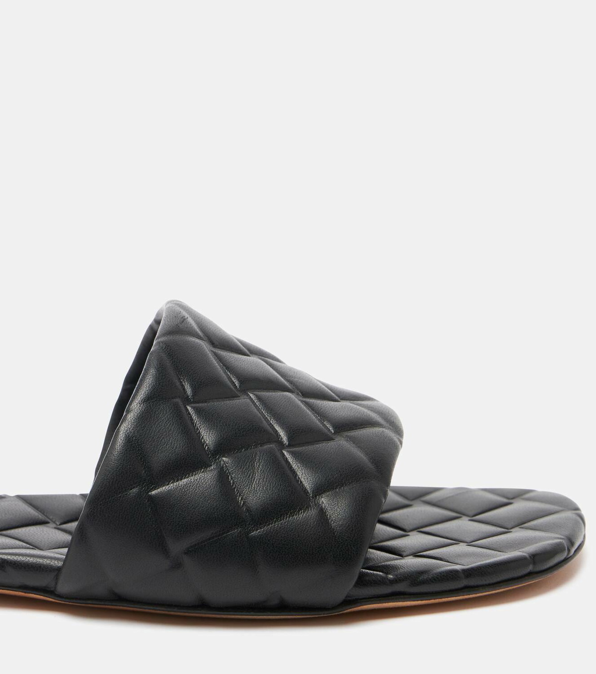 Bottega Veneta Army quilted leather slides