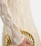 Ulla Johnson Sybil lace and chiffon maxi dress