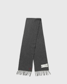 AMI Paris ECHARPE AMI DE COEUR ROUGE Grey Mens Scarf