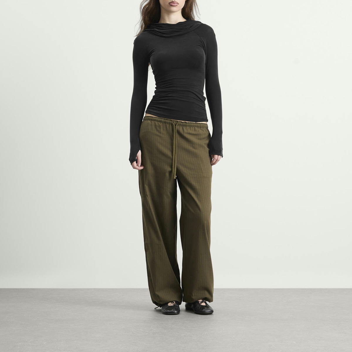 Peachy Den Women's The Coppola Lounge Trouser in Stripe