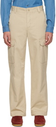 A.P.C. Beige Jane Birkin Edition Nine Cargo Pants