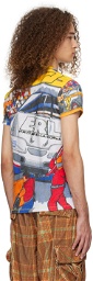 ERL Multicolor Printed T-Shirt
