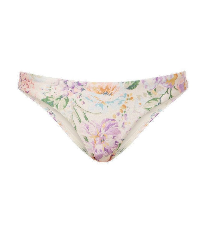 Photo: Zimmermann Halliday Skinny floral bikini bottoms