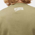 Billionaire Boys Club Men's Serif Logo Crew Sweat in Olive