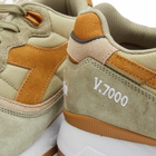 Diadora Men's V7000 Winter Sneakers in Green Toad/Mermaid