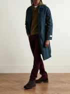 Massimo Alba - Mustang Woven Trench Coat - Blue