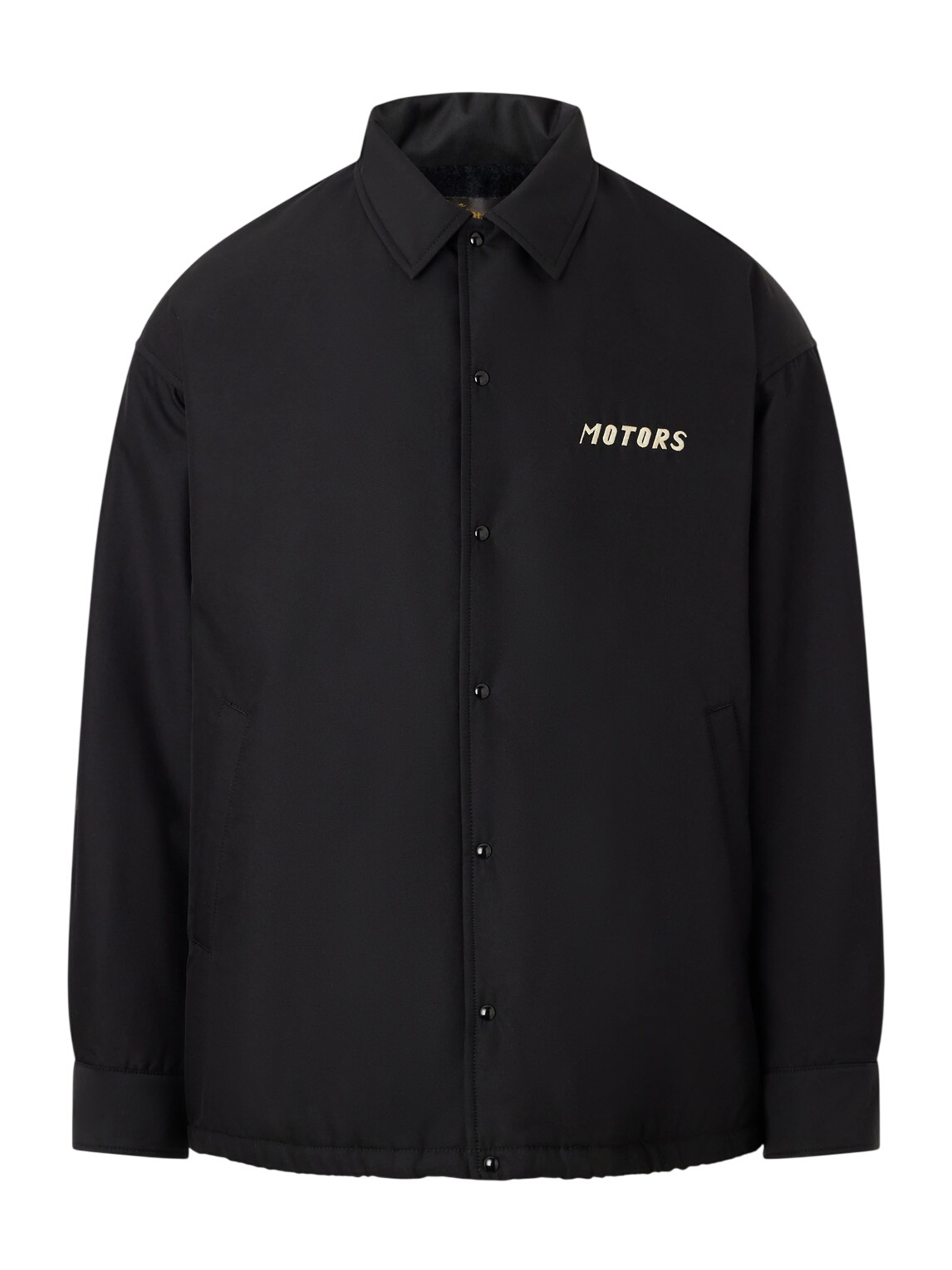 Visvim Black Pinstripe Ruunpe Coat Visvim
