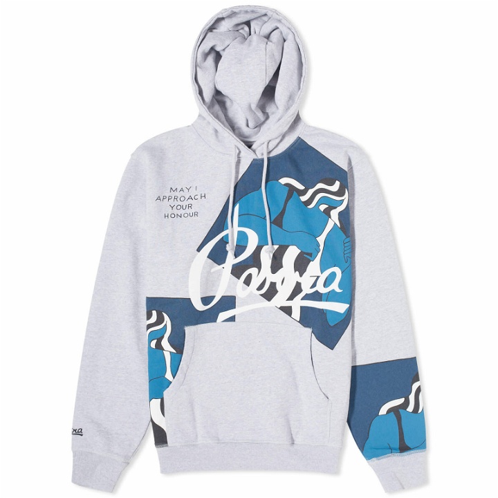 Photo: By Parra Men's Self Defence Hoody in Heather Grey