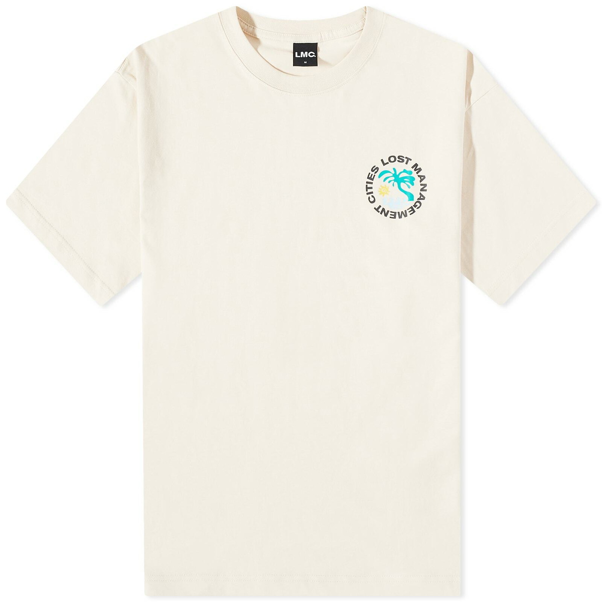 LMC Men's Vacation T-Shirt in Cream LMC