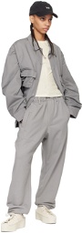 Y-3 Gray Five-Pocket Sweatpants