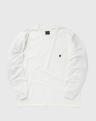 Needles L/S Crew Neck Tee White - Mens - Longsleeves