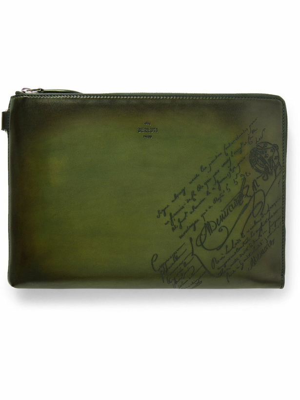 Photo: Berluti - Nino Scritto Venezia Leather Pouch